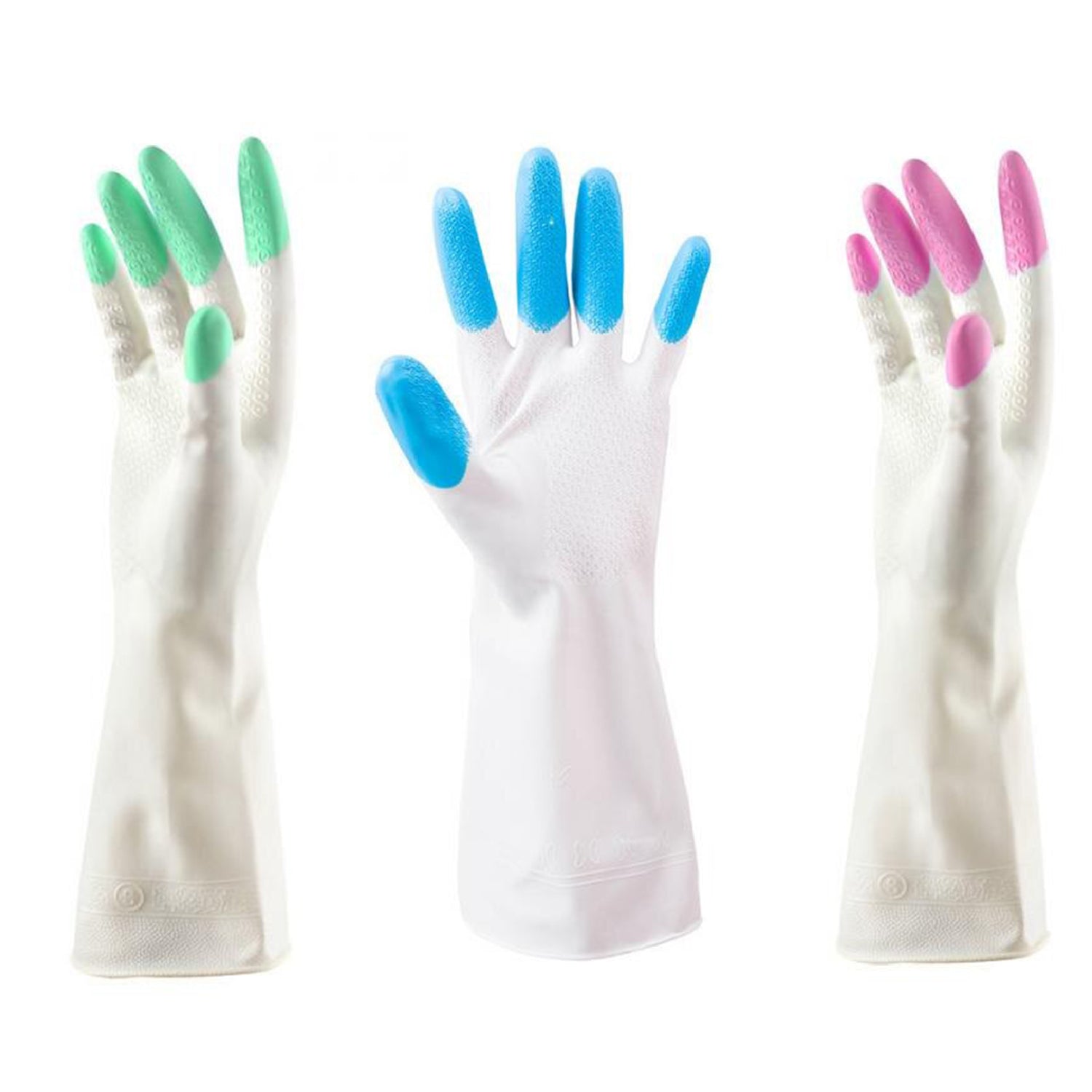 4934 Reusable Rubber Latex Pvc Flock Lined Elbow Length Hand Gloves Cleaning Gloves 4934 Reusable Rubber Latex Pvc Flock Lined Elbow Length Hand Gloves Cleaning Gloves